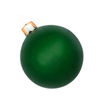 Oversized Christmas ball ornament for mantel decor