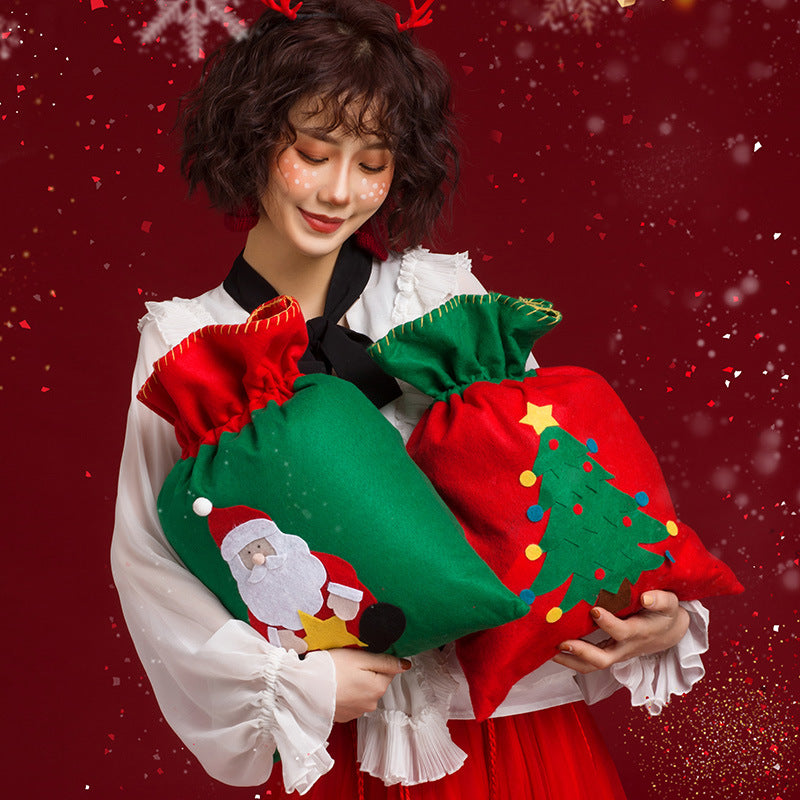 Seasonal Christmas gift bag designed for faith-inspired celebrations