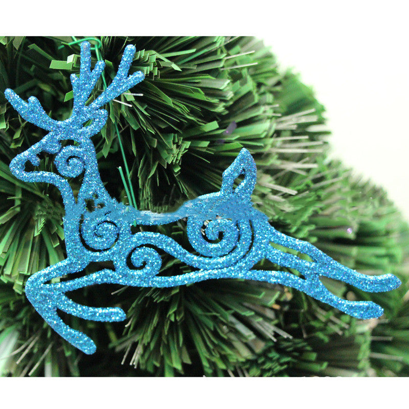 Colorful flying deer Christmas pendant for tree decoration