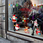 Holiday wall mural with concert theme for Christmas home decoration