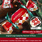Holiday gift box set featuring Christmas tree design for Christmas Eve