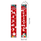 Snowman Christmas couplet banner for indoor holiday display