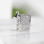 Silver cross pendant as a meaningful faith gift
