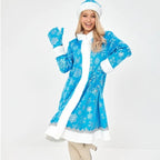 Festive Christmas Outfit Costume Set with Hat and Beard - Christian Home Decor