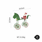 Vintage-style Christmas ornament with winter charm