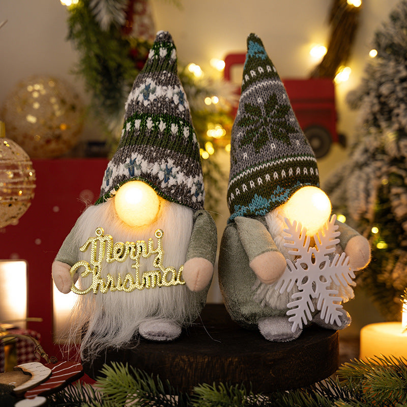 Unique Christmas nose light decoration adding charm to holiday home display