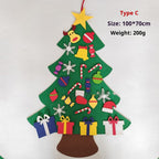 Handmade Felt Christmas Calendar Kit - Christian Jewelry