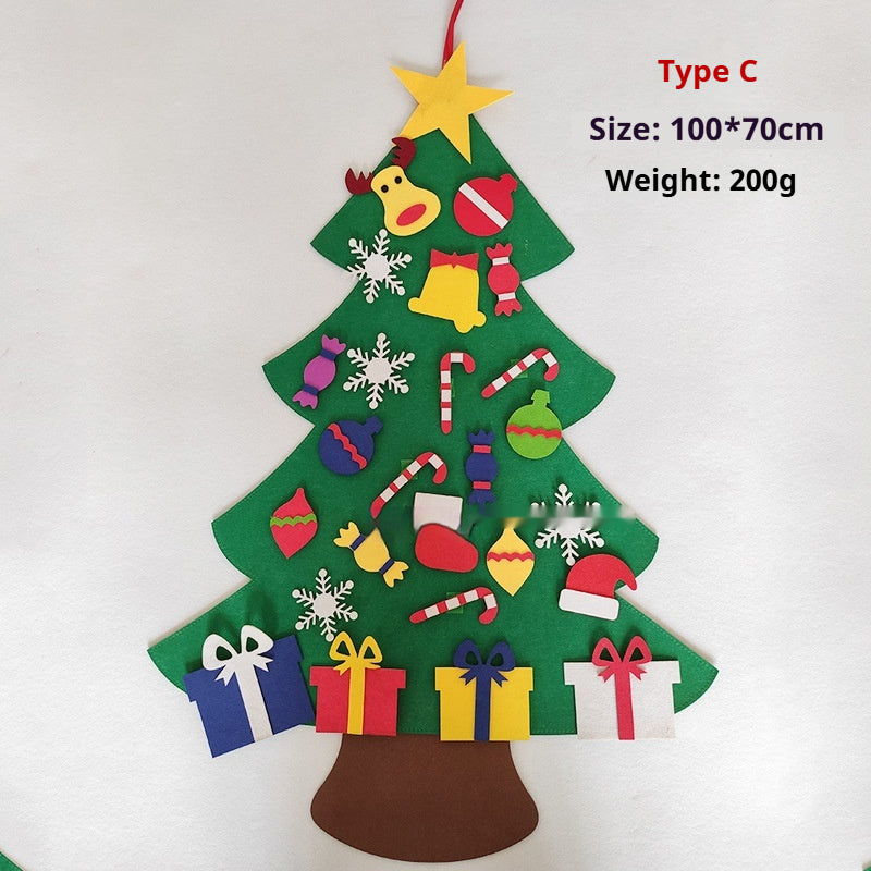 Handmade Felt Christmas Calendar Kit - Christian Jewelry
