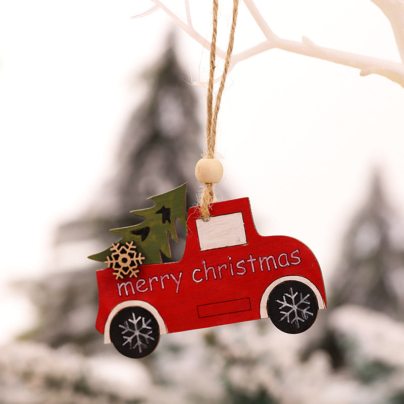 Wooden ornament representing eternal life through evergreen design
