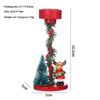 Resin Christmas figurine as tabletop decoration - Home Decor Accent