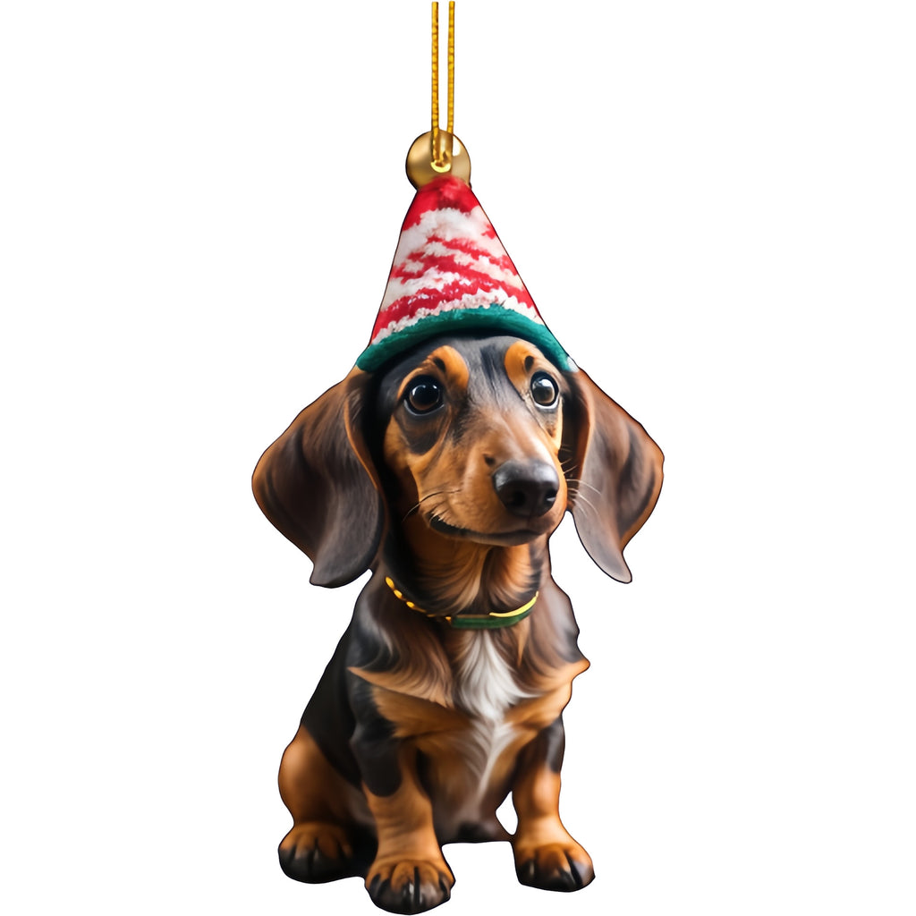 Acrylic Christmas Tree Car Pendant Ornament - Christian Jewelry