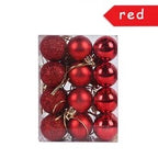 Set of Christmas Ball Ornaments LED String Lights Battery Powered - Christian Jewelry