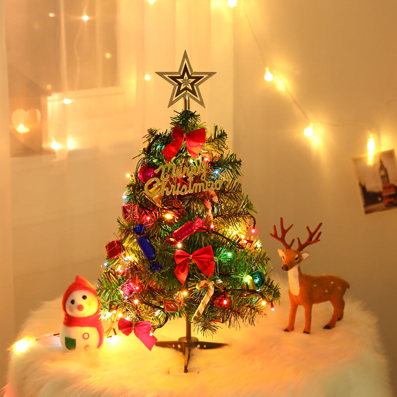 50cm PVC Christmas tree decoration for holiday home decor