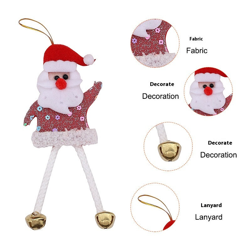 Small Christmas Pendant Ornaments Set of 4 - Christian Gifts - Christian Jewelry