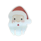 Assorted wine and champagne glasses adorned with Christmas toppers - holiday gathering decor