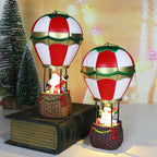 Classic Christmas snowman ornament in warm holiday setting