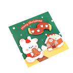Christmas sticky notes showing festive designs for daily use