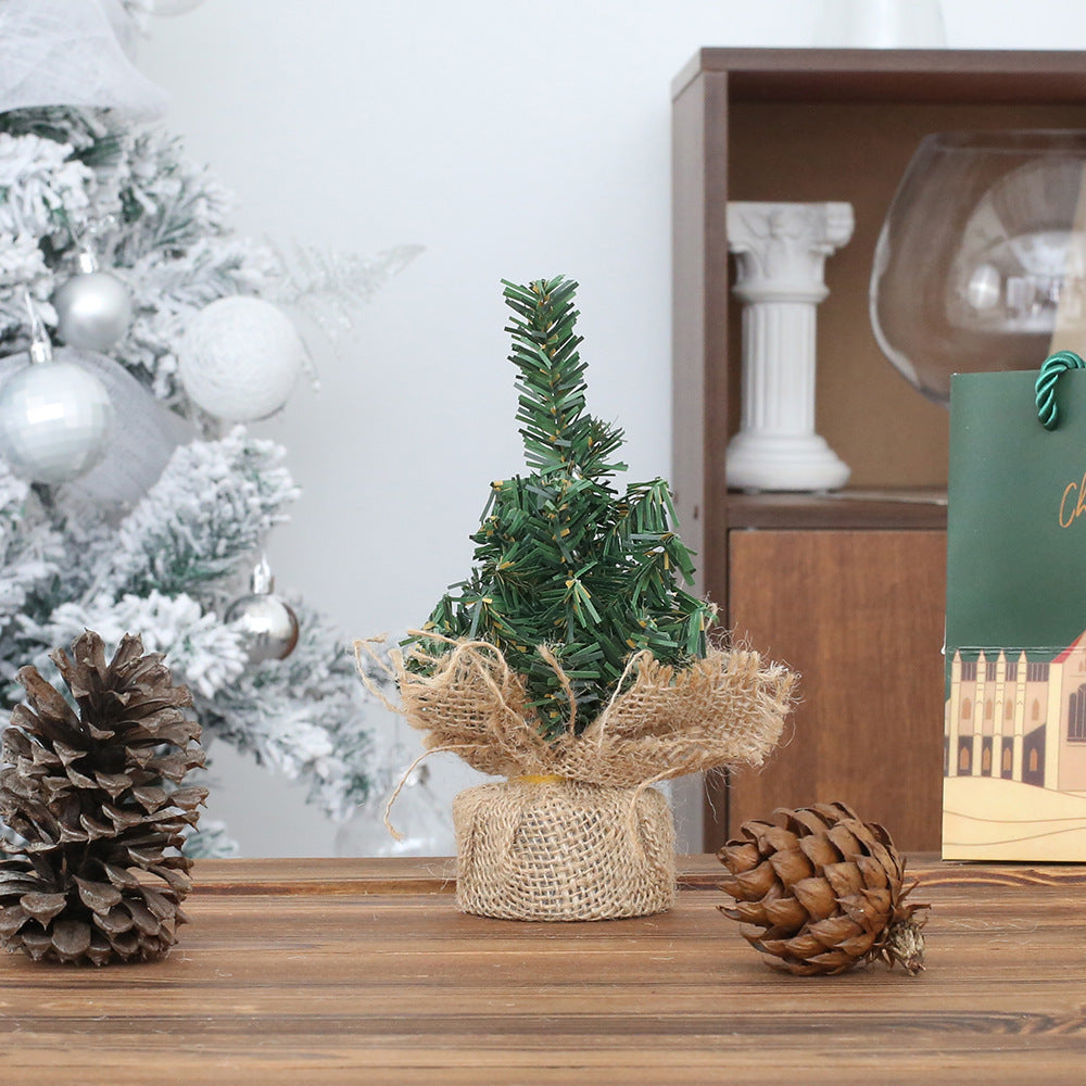 Pine Needle Christmas Tree Window Decoration - Christian Home Decor
