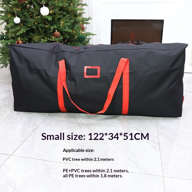Green small storage bag held by handles