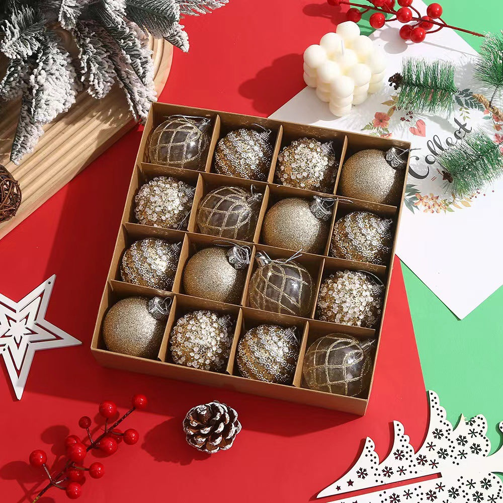 Green handmade ornament ball for Christian holiday decor
