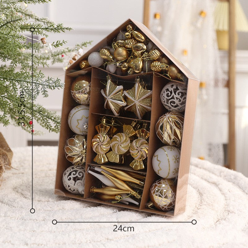 Bronze Christmas Tree Ornament Ball - Festive Home Decor - Christian Gift