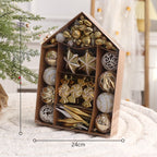 Bronze Christmas Tree Ornament Ball - Festive Home Decor - Christian Gift