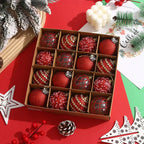 Handmade plastic Christmas ornament ball hanging