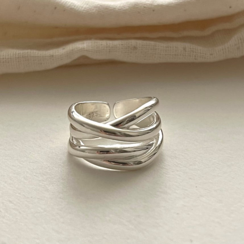 Simple cross ring gift presentation - hope and devotion