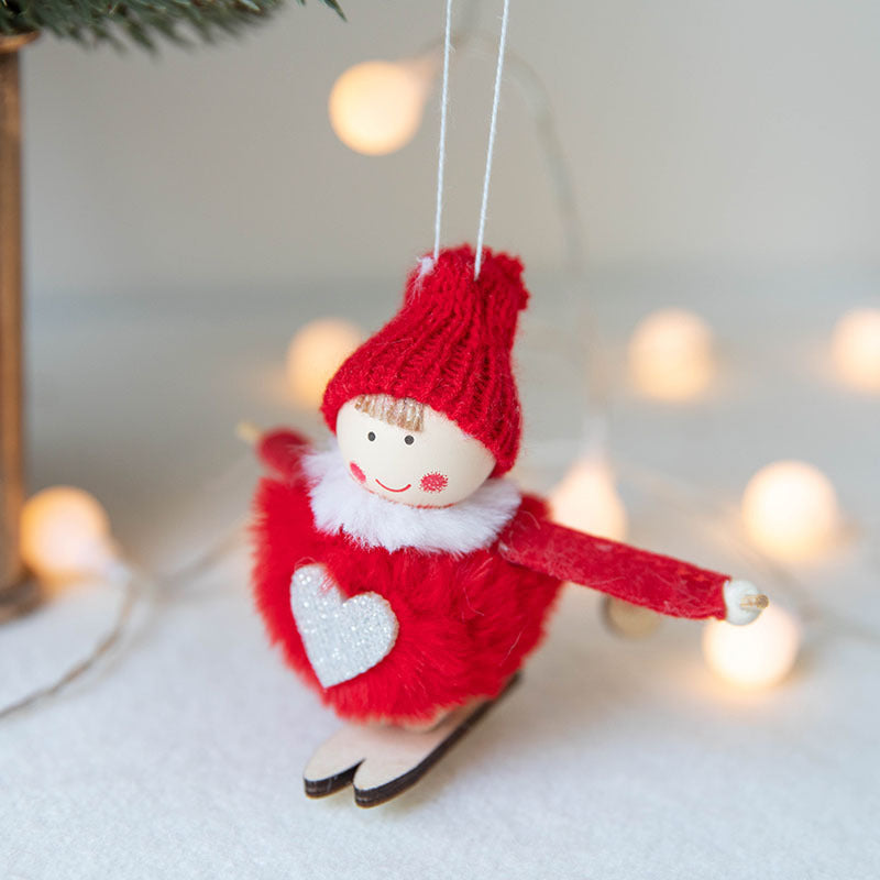 Plush Pendant Christmas Decorations - Christian Jewelry