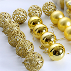 100-Pack Matte Christmas Balls - Christian Home Decor