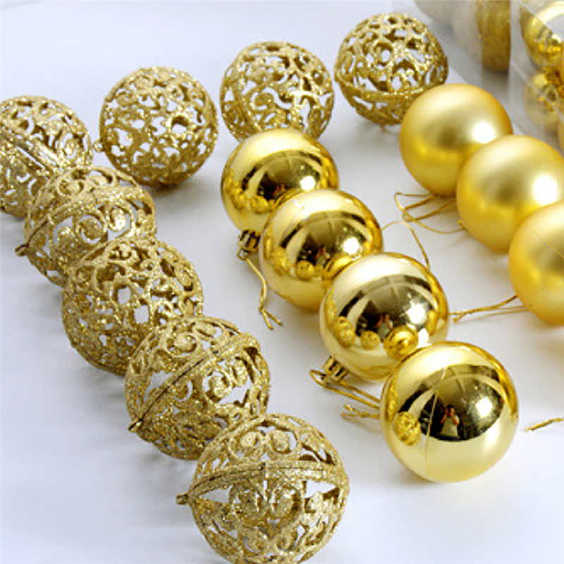 100-Pack Matte Christmas Balls - Christian Home Decor