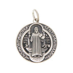 Vintage Jesus cross pendant featuring the iconic silhouette in polished silver