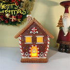 Resin gingerbread man ornament in Pancake House color