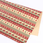 Thickened Kraft Christmas wrapping paper roll