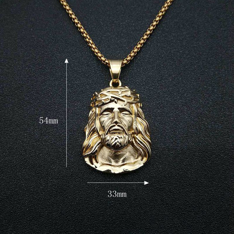Individual packaging for Jesus Christ pendant necklace