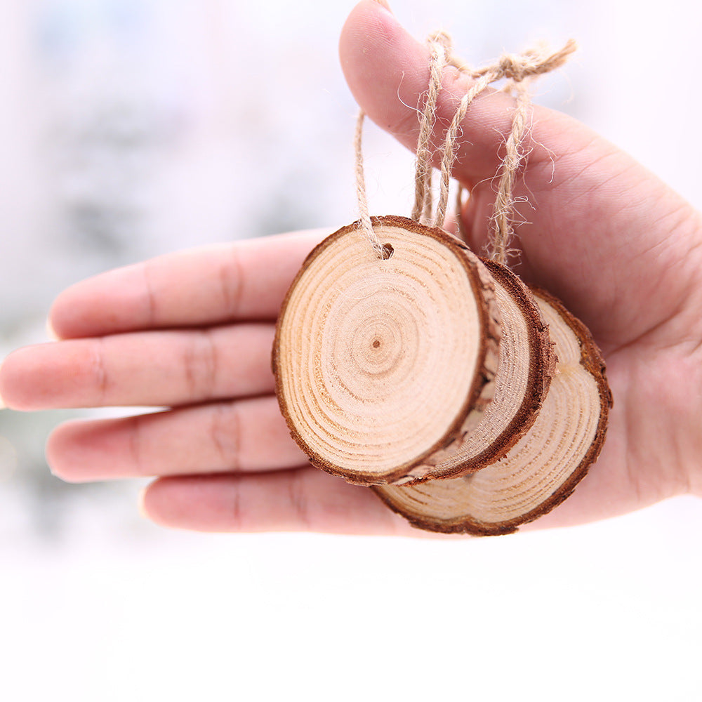 DIY wood craft pieces showing pre-drilled holes for easy assembly