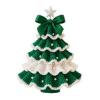 Crochet Christmas Tree Ornament DIY Craft Kit - Christian Home Decor