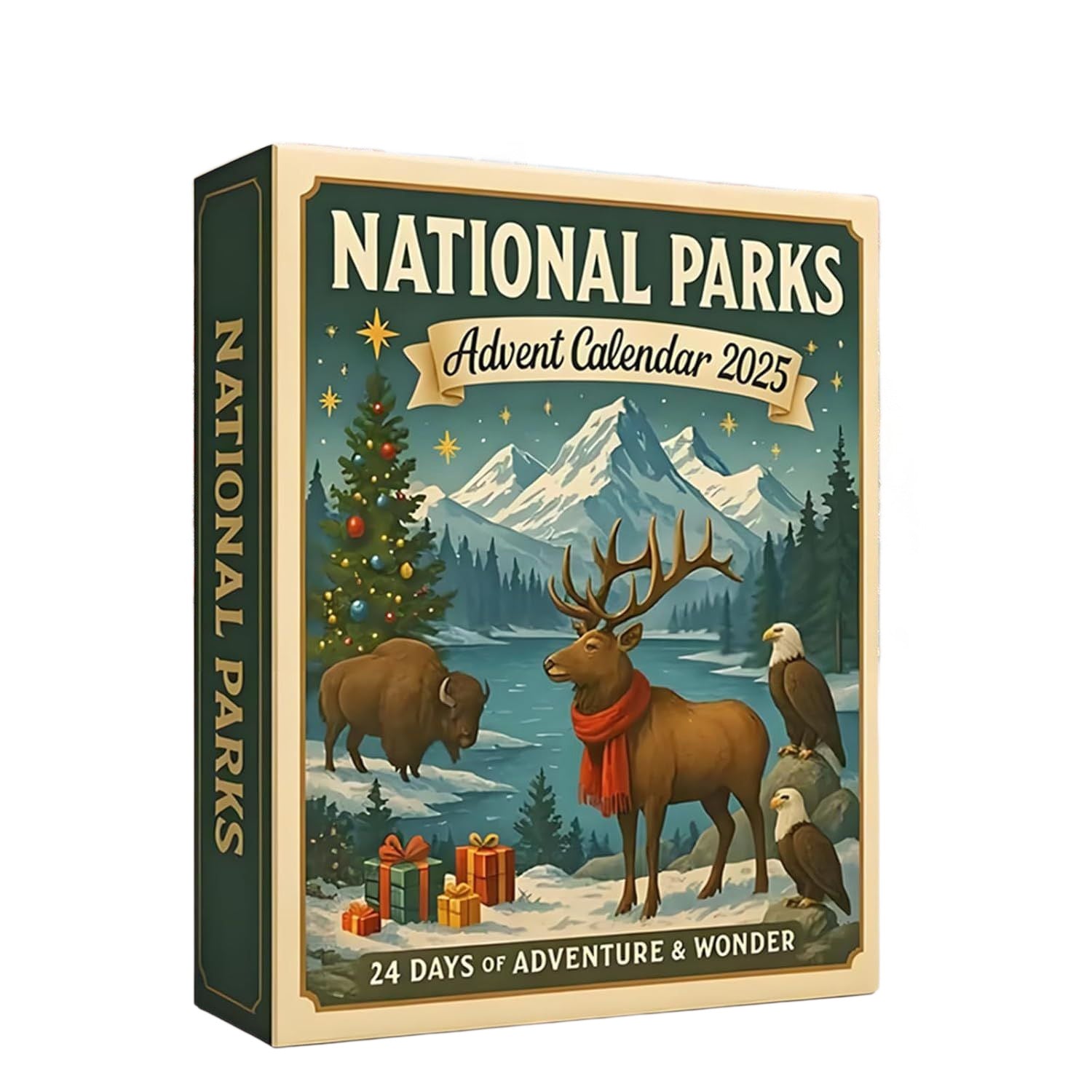 Advent Calendar Christmas countdown for holiday home decoration