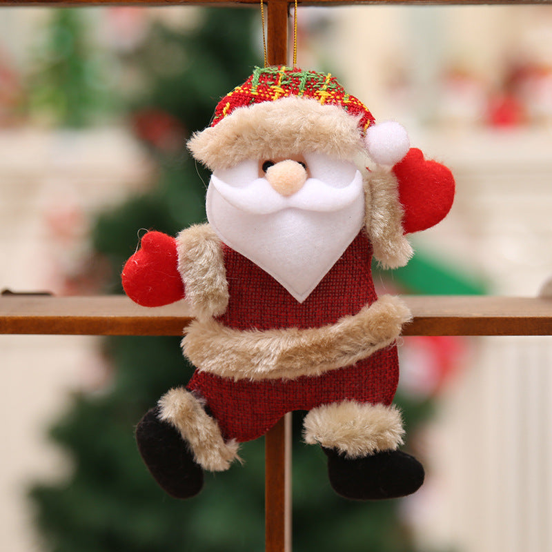 Christmas tree decoration with traditional holiday motif