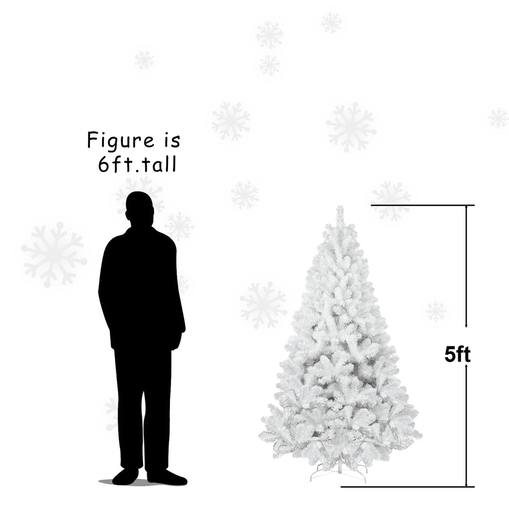 PVC Christmas Tree displayed in living room setting