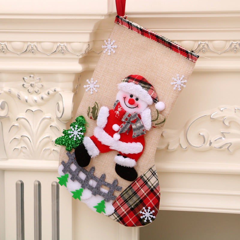 Christmas holiday home decor stocking