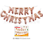 Shimmering Christmas balloon perfect for holiday parties and gatherings