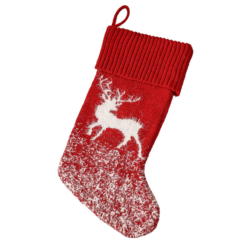 Set of Christmas stockings in multiple festive designs