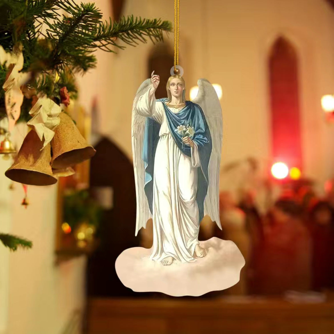 Creative Jesus Car Rearview Mirror Pendant Secondary image