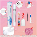 Christian diamond painting kit with canvas and tools included