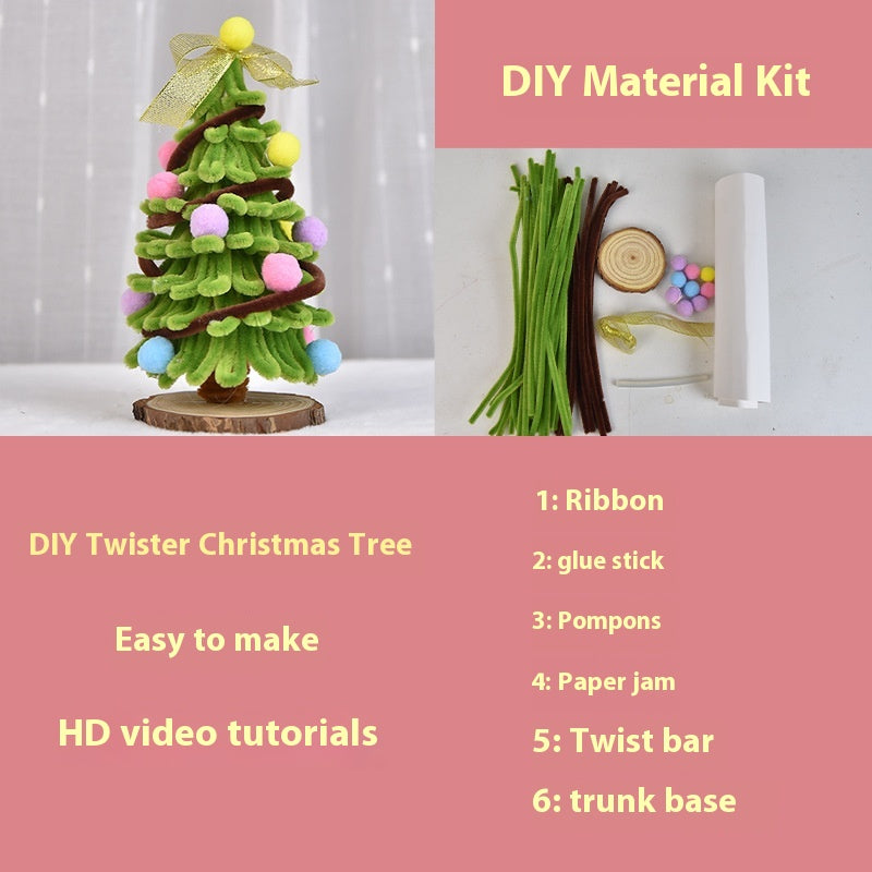 Mini Christmas Tree DIY Craft Kit - Christian Home Decor - Christian Home Decor
