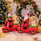 Christmas music box ornament showcasing seasonal holiday spirit