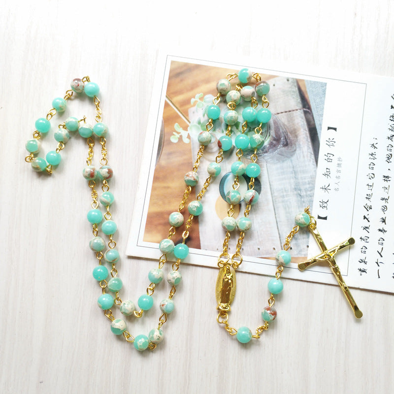Unisex Jesus cross pendant necklace for everyday wear