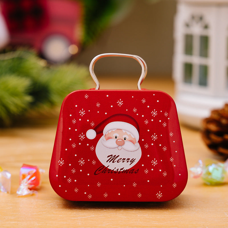 Mini Christmas storage boxes with charming handbag shapes