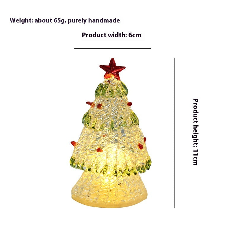 Handcrafted Christmas tree ornament with wire drawing detail